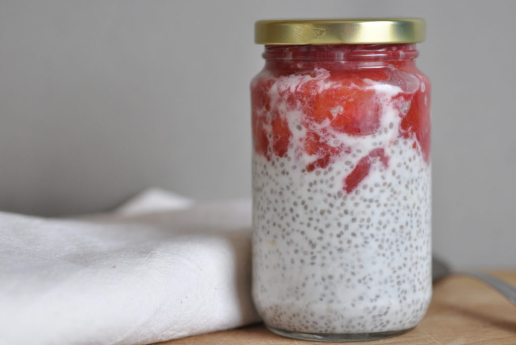 lemony chia pudding